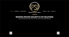 Desktop Screenshot of privatesecurityibiza.com