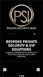 Mobile Screenshot of privatesecurityibiza.com